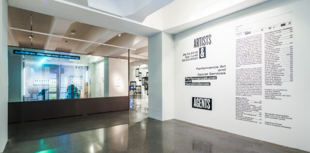 Artists & Agents – Performance Art and Secret Services