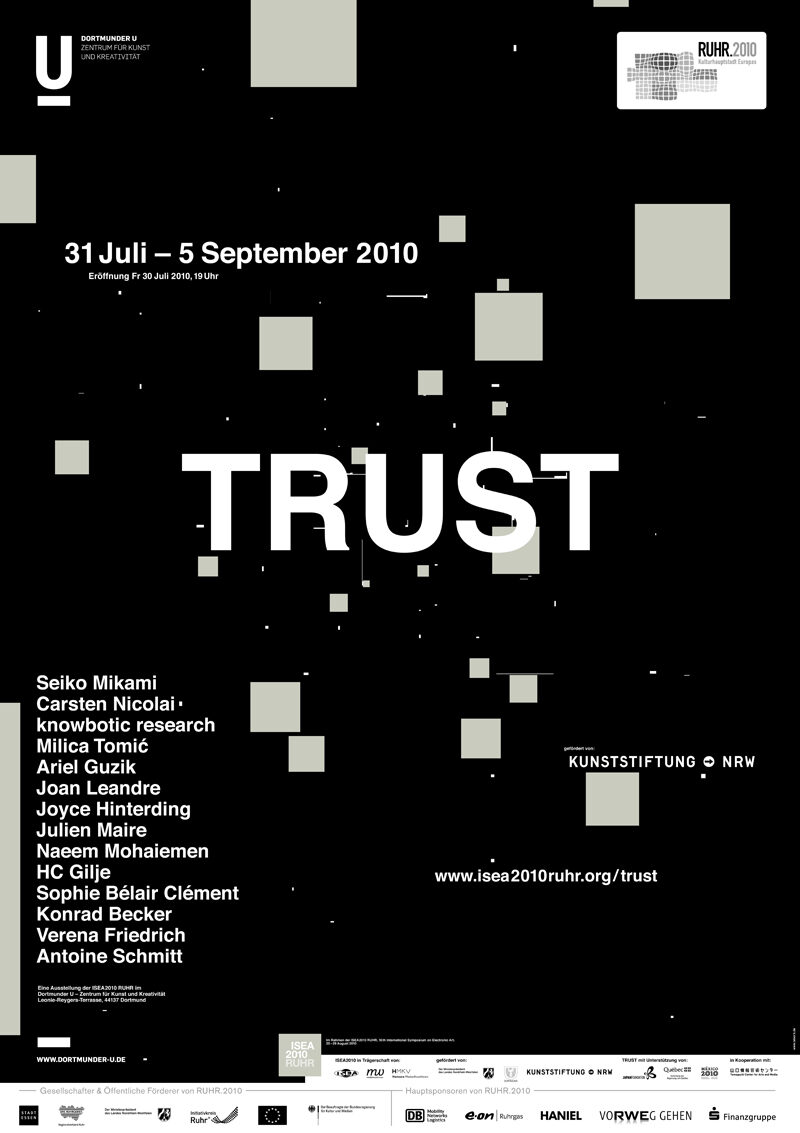 2010 ISEA TRU Plakat