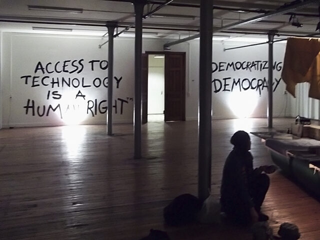 The Raft of irational.org at Artefact 2012