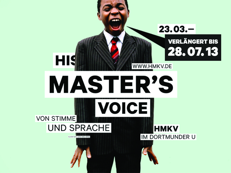 HIS MASTER'S VOICE: On Voice and Language
