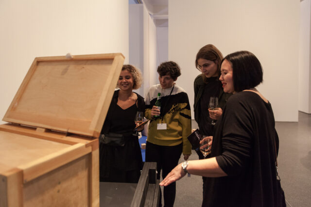 Eröffnung der Ausstellung „Die Grenze“ am 24.11.2017, HMKV im Dortmunder U, Ebene 6, 25.11.2017 - 08.04.2018, Foto: Aleksey Kubasov