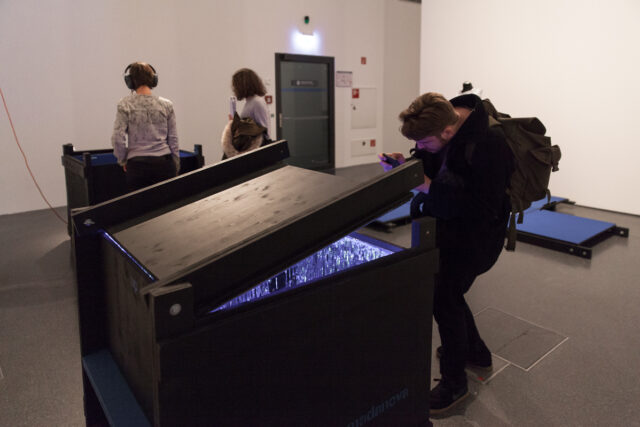 Eröffnung der Ausstellung „Die Grenze“ am 24.11.2017, HMKV im Dortmunder U, Ebene 6, 25.11.2017 - 08.04.2018, Foto: Aleksey Kubasov