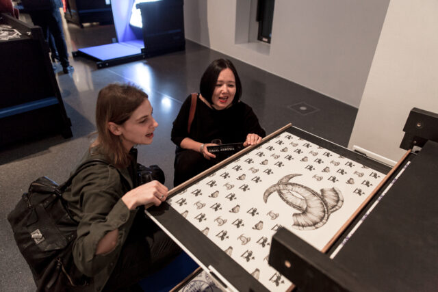 Eröffnung der Ausstellung „Die Grenze“ am 24.11.2017, HMKV im Dortmunder U, Ebene 6, 25.11.2017 - 08.04.2018, Foto: Aleksey Kubasov