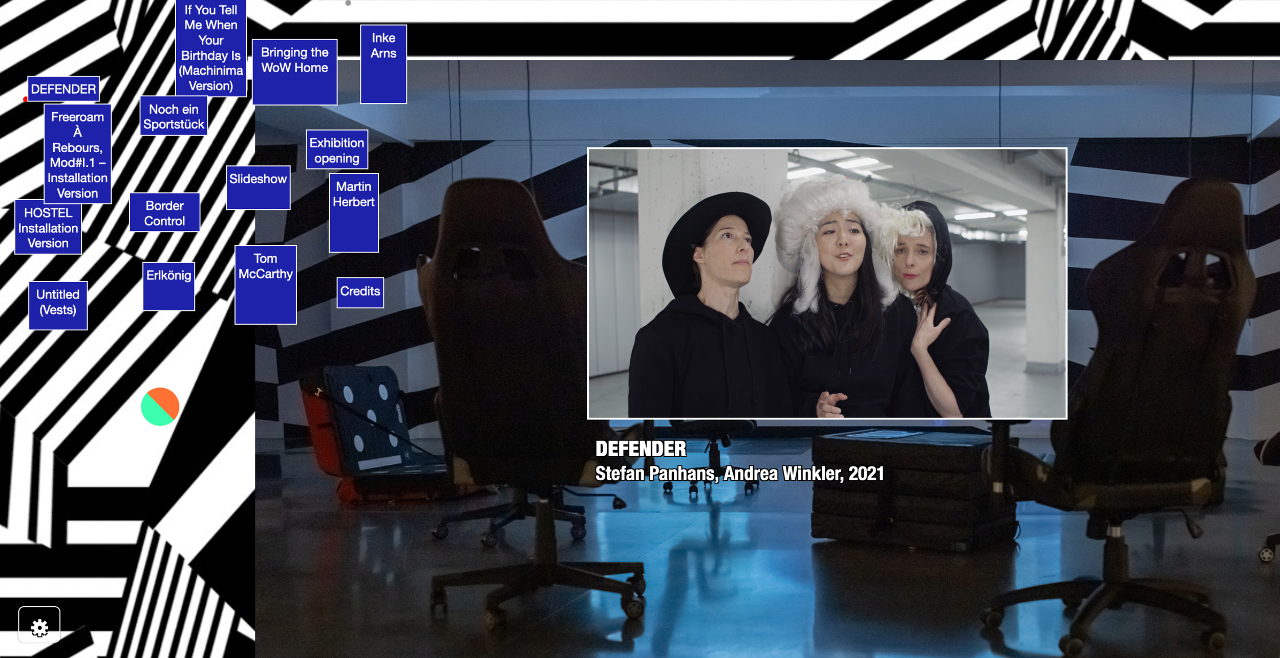 Screenshot 2d Ausstellungsraum 2